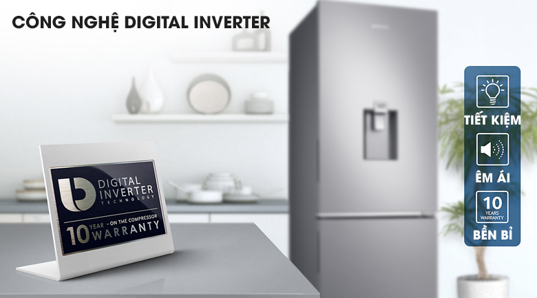 Công nghệ Digital Inverter - Tủ lạnh Samsung Inverter 307 lít RB30N4170S8/SV Công nghệ Digital Inverter - Tủ lạnh Samsung Inverter 307 lít RB30N4170S8/SV