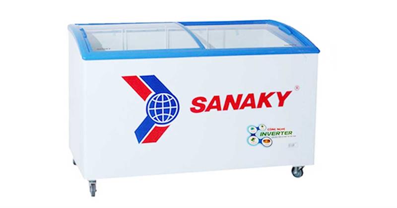 Tủ đông kính cong Sanaky 300 lít VH-3899K Tủ đông kính cong Sanaky 300 lít VH-3899K