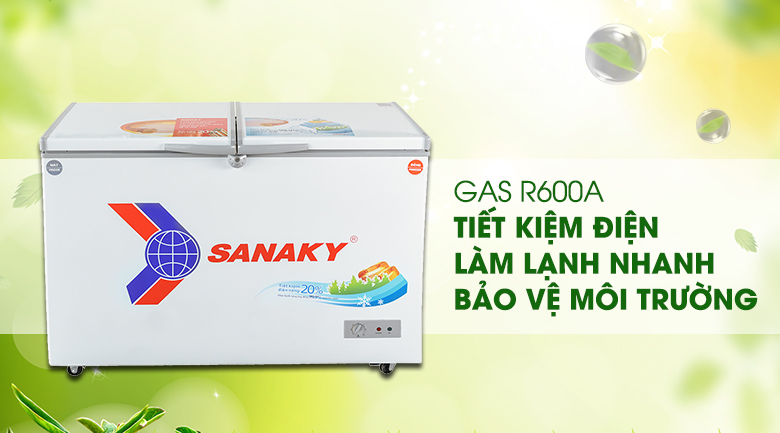 Tủ đông Sanaky 360 lít VH 3699W1 Tủ đông Sanaky 360 lít VH 3699W1