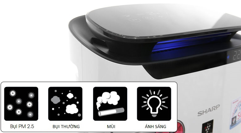 Máy lọc không khí Sharp FP-J60E-W Máy lọc không khí Sharp FP-J60E-W