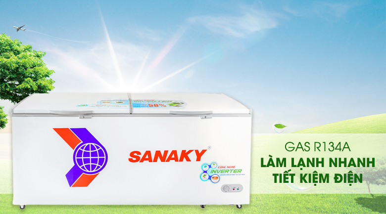 Tủ đông Sanaky Inverter 800 lít VH-8699HY3 Tủ đông Sanaky Inverter 800 lít VH-8699HY3