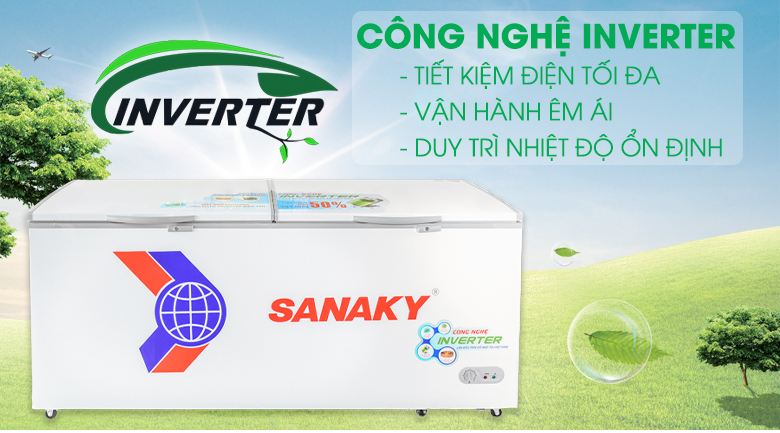 Tủ đông Sanaky Inverter 800 lít VH-8699HY3 Tủ đông Sanaky Inverter 800 lít VH-8699HY3