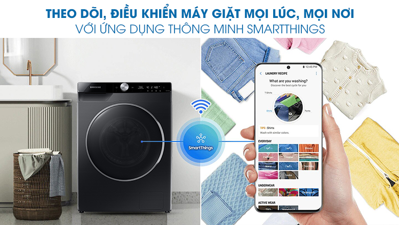 Máy giặt Samsung AI Inverter 9kg WW90TP44DSB Máy giặt Samsung AI Inverter 9kg WW90TP44DSB