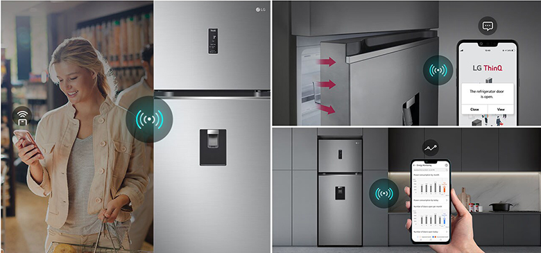 Tủ lạnh LG Inverter 374 lít GN-D372PSA Tủ lạnh LG Inverter 374 lít GN-D372PSA