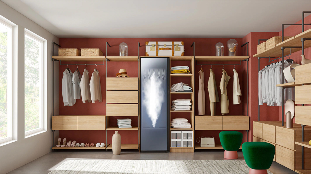 Tủ Chăm Sóc Quần Áo Thông Minh Samsung DF10A9500CG Tủ Chăm Sóc Quần Áo Thông Minh Samsung DF10A9500CG