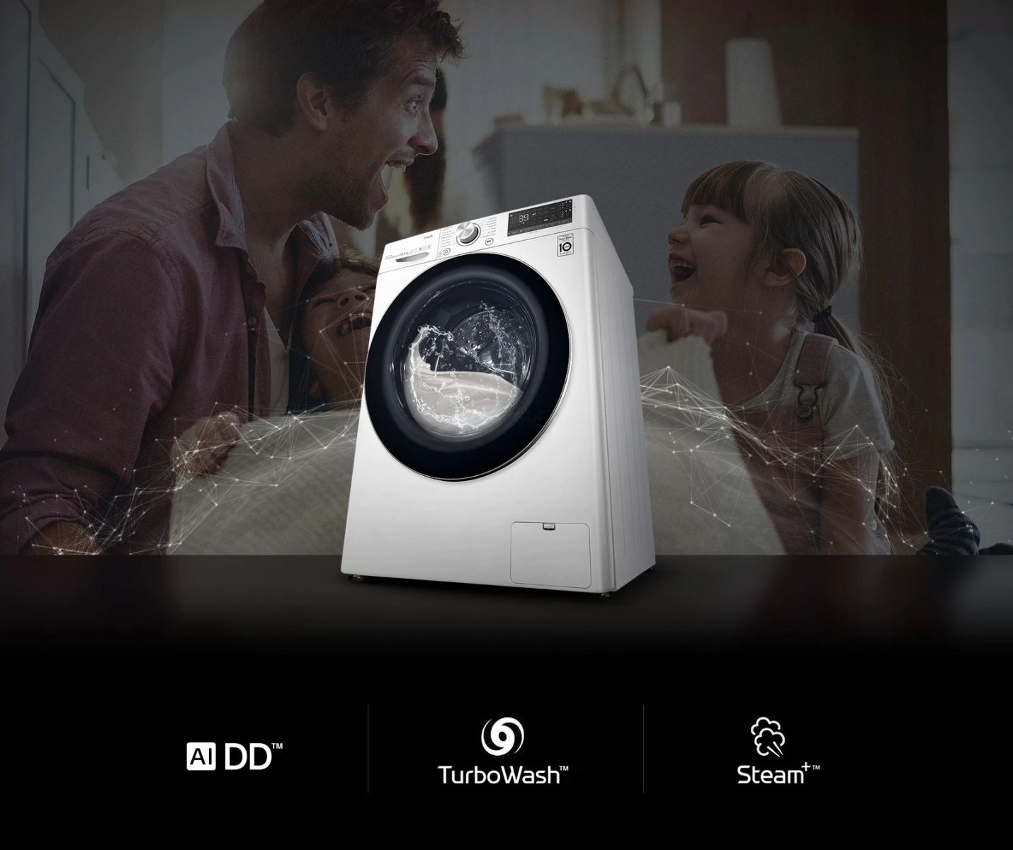 Máy giặt sấy LG Inverter 11 kg FV1411H3BA Máy giặt sấy LG Inverter 11 kg FV1411H3BA