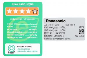 May Giat Say Panasonic Inverter 10.5 Kg NA S056FR1BV