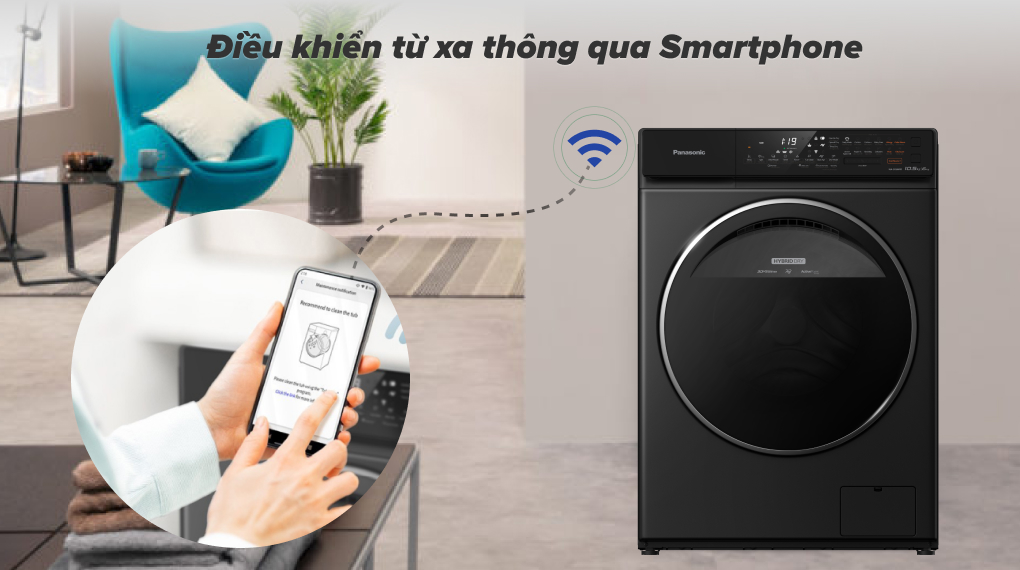 Máy giặt sấy Panasonic Inverter 10.5 kg NA-S056FR1BV Máy giặt sấy Panasonic Inverter 10.5 kg NA-S056FR1BV