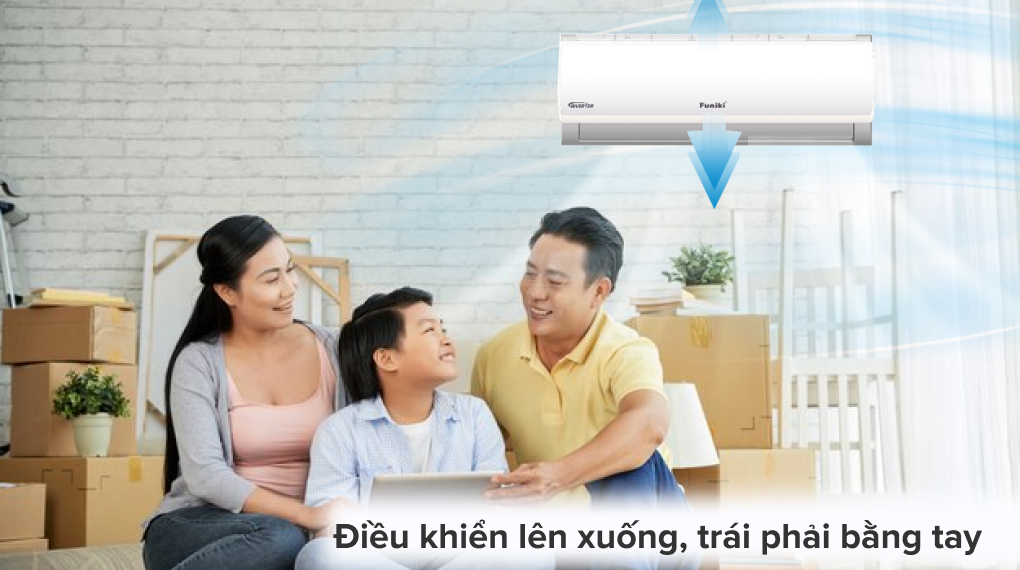 Máy lạnh Funiki Inverter 2.5 HP HIC24TMU Máy lạnh Funiki Inverter 2.5 HP HIC24TMU
