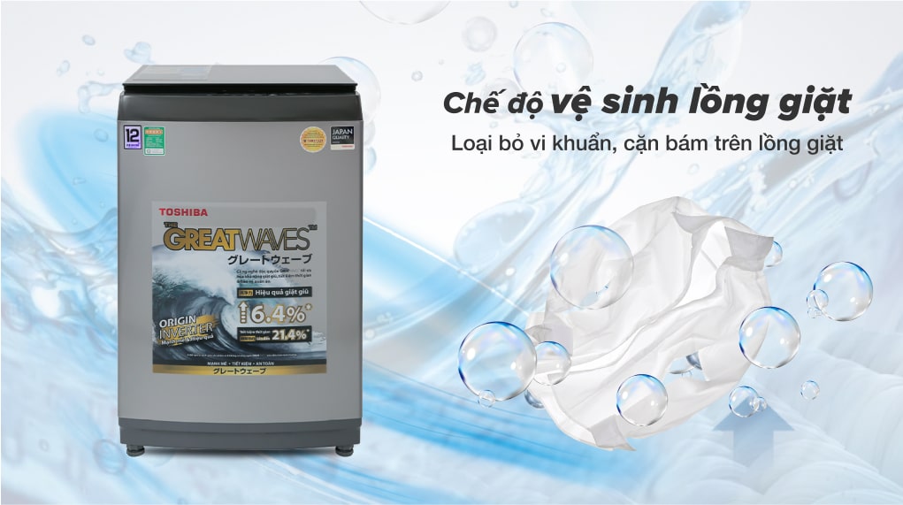 Máy giặt Toshiba Inverter 12 kg AW-DUK1300KV(SG) Máy giặt Toshiba Inverter 12 kg AW-DUK1300KV(SG)