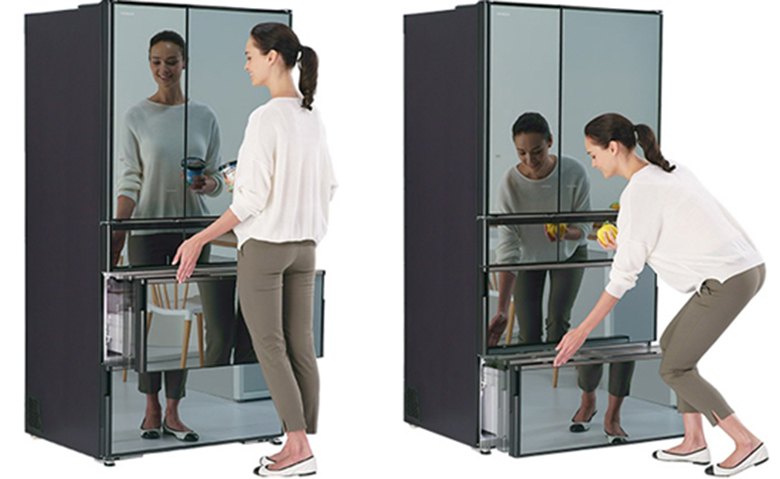 Tủ lạnh Hitachi Inverter 735 lít R-ZX740KV X Tủ lạnh Hitachi Inverter 735 lít R-ZX740KV X