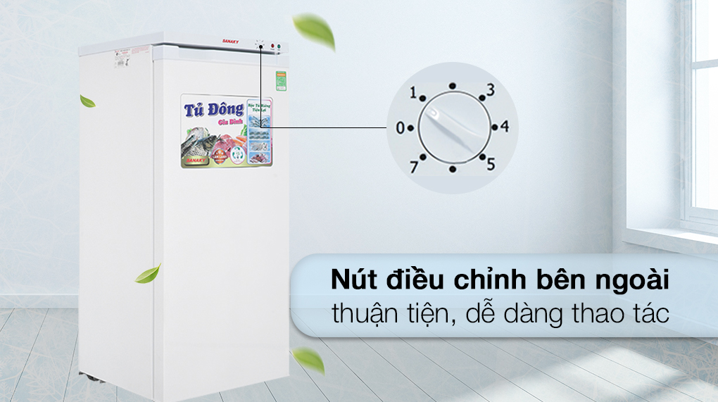 Tủ đông Sanaky 150 lít VH-180VD Tủ đông Sanaky 150 lít VH-180VD