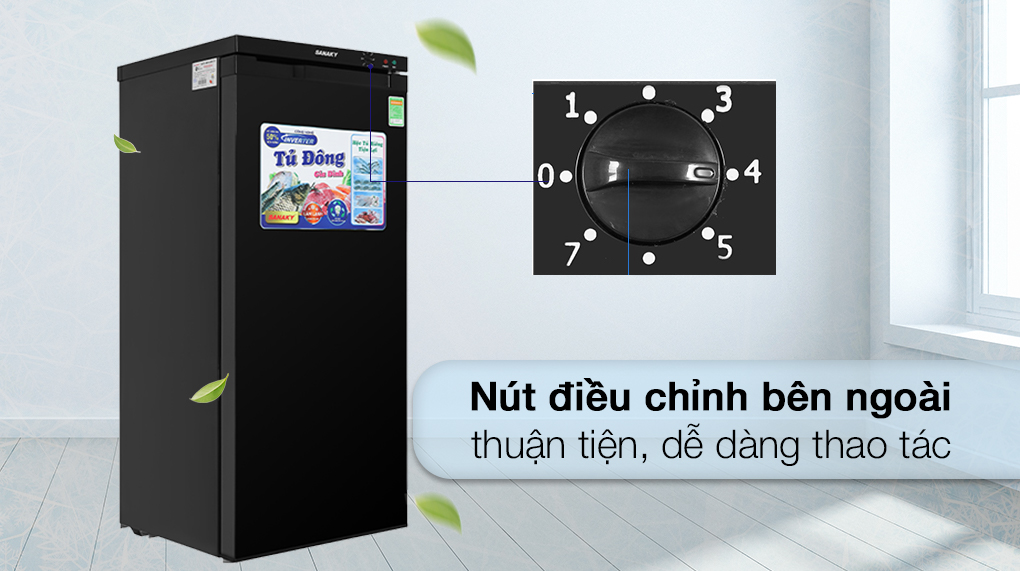 Tủ đông Sanaky Inverter 150 lít VH-180VD3 Tủ đông Sanaky Inverter 150 lít VH-180VD3