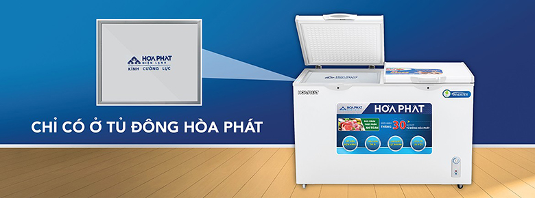 Tủ đông Hòa Phát Inverter 205 lít HCFI 506S2Đ2 Tủ đông Hòa Phát Inverter 205 lít HCFI 506S2Đ2