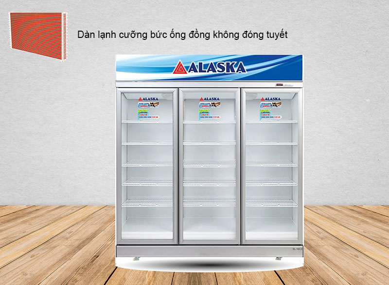 Tủ Mát Alaska SL-16C3 Tủ Mát Alaska SL-16C3