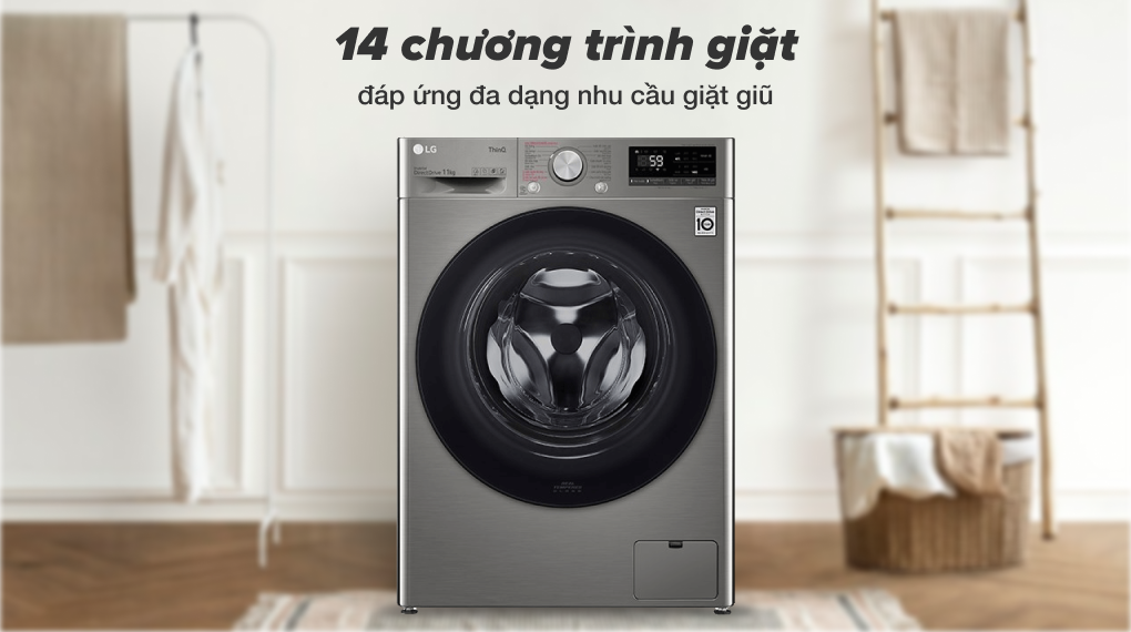 Máy giặt LG Inverter 11 kg FV1411S4P Máy giặt LG Inverter 11 kg FV1411S4P