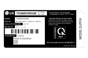 Smart Tivi Qned Lg 8k 75 Inch 75qned99sqb