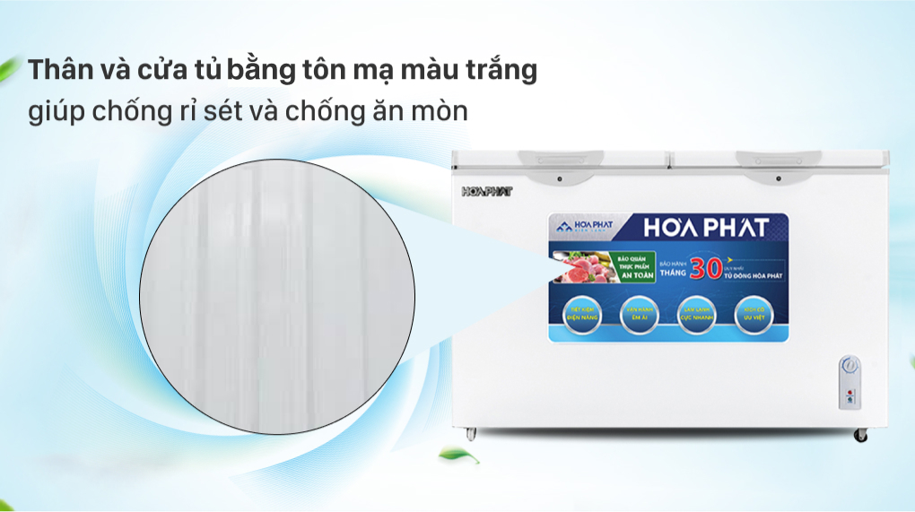 Tủ đông Hòa Phát 352 lít HCF 666S1Đ2 Tủ đông Hòa Phát 352 lít HCF 666S1Đ2