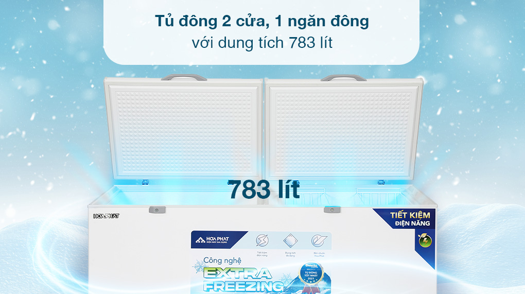 Tủ đông Hòa Phát 783 lít HPF AD6783 Tủ đông Hòa Phát 783 lít HPF AD6783