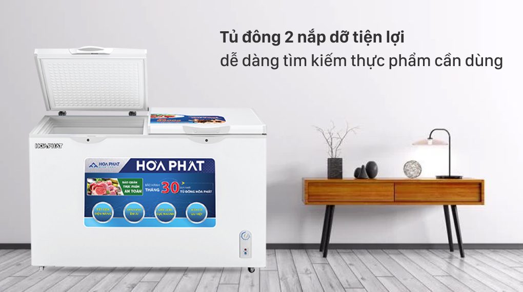 Tủ đông Hòa Phát 352 lít HCF 666S1Đ2 Tủ đông Hòa Phát 352 lít HCF 666S1Đ2