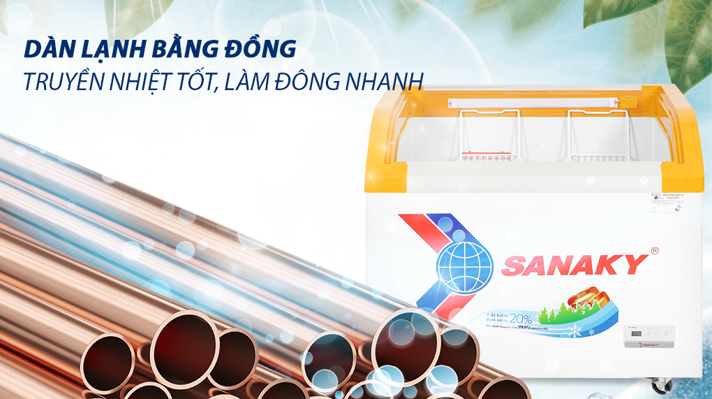 Tủ Đông Sanaky 280 lít VH-3899KB Tủ Đông Sanaky 280 lít VH-3899KB