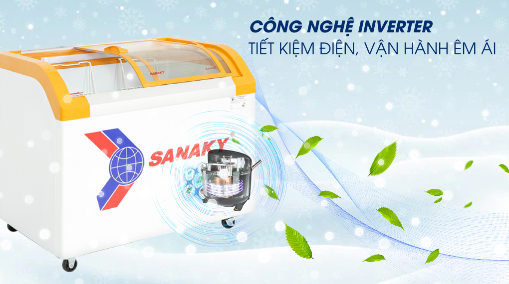Tủ Đông Sanaky Inverter 280 lít VH-3899K3B Tủ Đông Sanaky Inverter 280 lít VH-3899K3B
