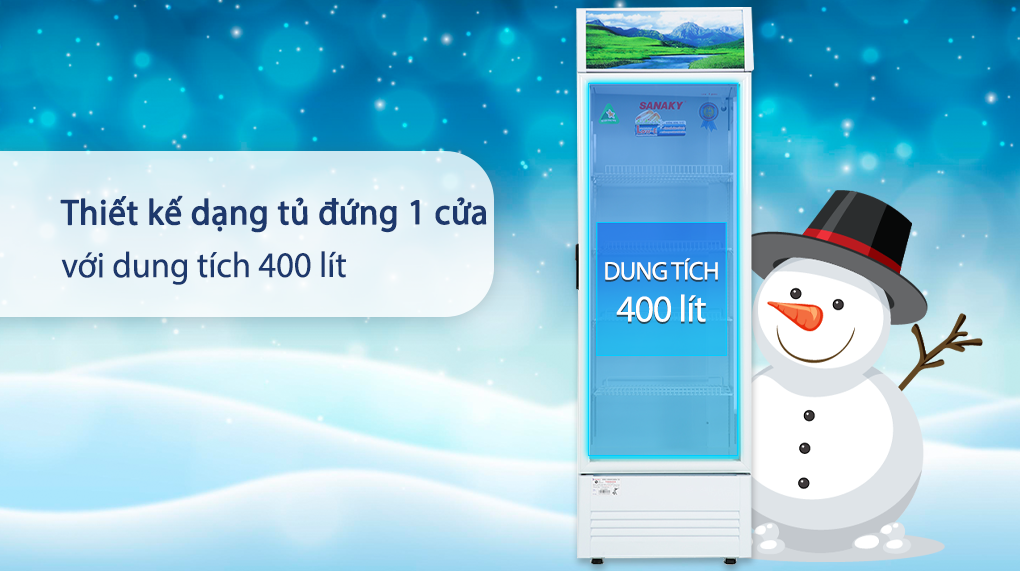 Tủ mát Sanaky 400 lít VH-4089K Tủ mát Sanaky 400 lít VH-4089K