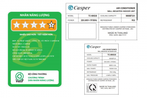 May Lanh Casper Inverter 1 Hp Tc 09is35