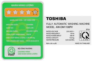 May Giat Toshiba Inverter 10 Kg Aw Dm1100pvkk