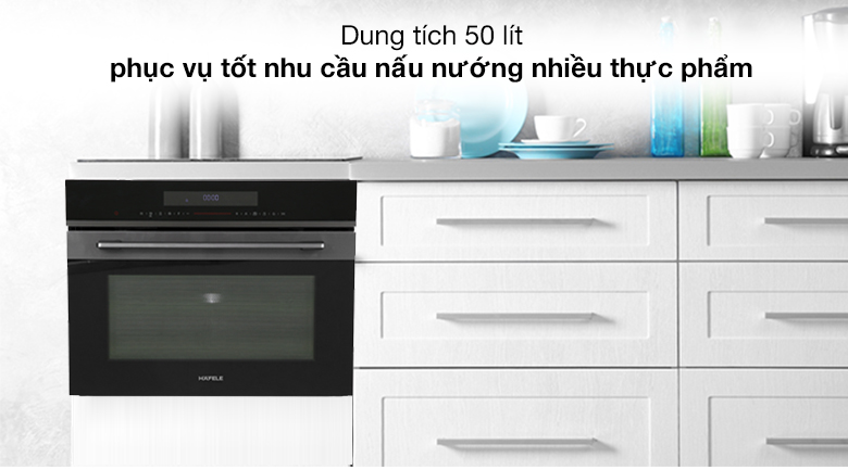 Lò nướng kết hợp vi sóng lắp âm Hafele HCO-8T50A (538.01.431) 50 lít Lò nướng kết hợp vi sóng lắp âm Hafele HCO-8T50A (538.01.431) 50 lít