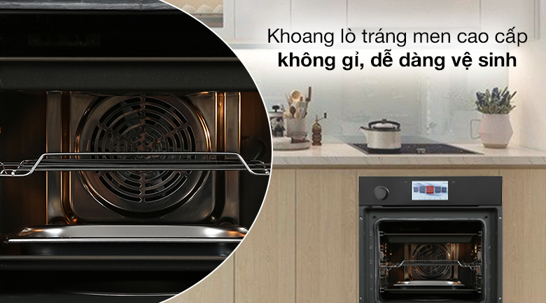 Lò nướng và hấp lắp âm Hafele HO-T60B (535.02.711) 65 lít Lò nướng và hấp lắp âm Hafele HO-T60B (535.02.711) 65 lít