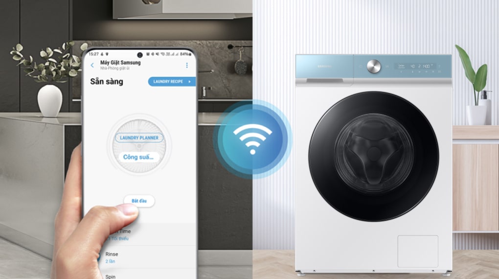 Máy giặt sấy Samsung Inverter 14 kg WD14BB944DGMSV Máy giặt sấy Samsung Inverter 14 kg WD14BB944DGMSV