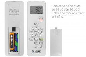May Lanh Sharp Inverter 1 Hp Ah X10zew