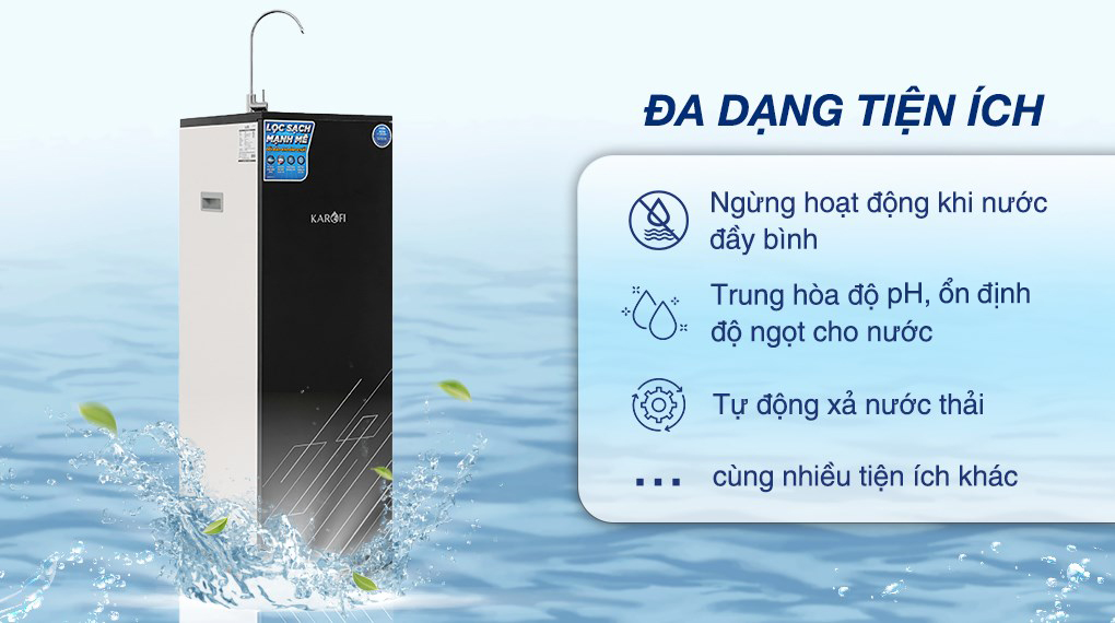 Máy lọc nước RO Karofi KAQ-X26 10 lõi Máy lọc nước RO Karofi KAQ-X26 10 lõi