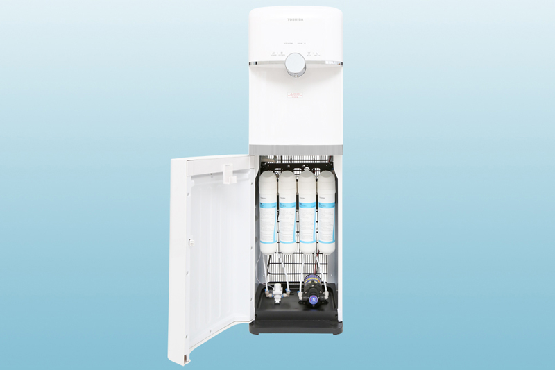 Máy lọc nước RO nóng nguội lạnh Toshiba TWP-W1643SV(W) 4 lõi Máy lọc nước RO nóng nguội lạnh Toshiba TWP-W1643SV(W) 4 lõi