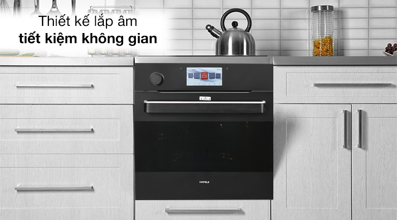 Lò nướng và hấp lắp âm Hafele HO-T60B (535.02.711) 65 lít Lò nướng và hấp lắp âm Hafele HO-T60B (535.02.711) 65 lít