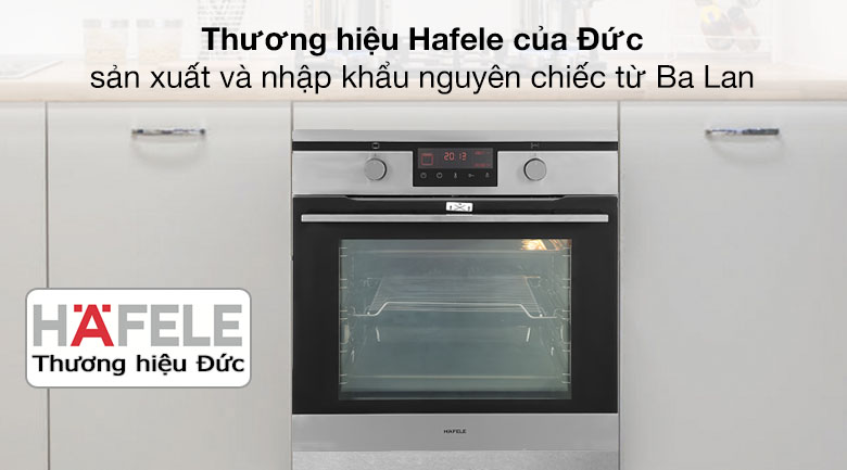 Lò nướng lắp âm Hafele HO-KT60J (535.62.511) 65 lít Lò nướng lắp âm Hafele HO-KT60J (535.62.511) 65 lít