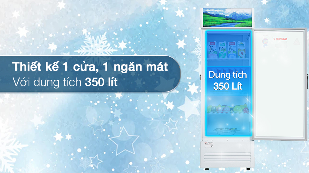 Tủ mát Sanaky Inverter 350 lít VH-3589K3 Tủ mát Sanaky Inverter 350 lít VH-3589K3