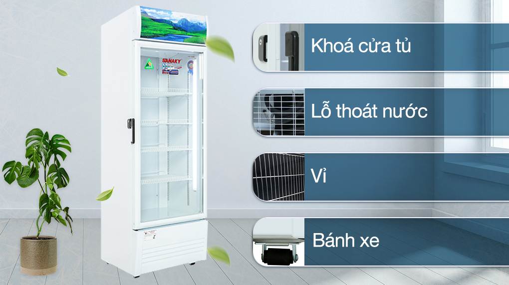 Tủ mát Sanaky Inverter 350 lít VH-3589K3 Tủ mát Sanaky Inverter 350 lít VH-3589K3