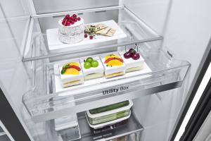 Tu Lanh Lg Inverter 635 Lit Side By Side Instaview Door In Door Gr X257bl