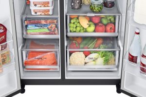 Tu Lanh Lg Inverter 635 Lit Side By Side Instaview Door In Door Gr X257bl