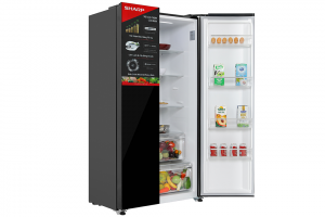 Tu Lanh Sharp Inverter 532 Lit Sj Sbx530vg Bk