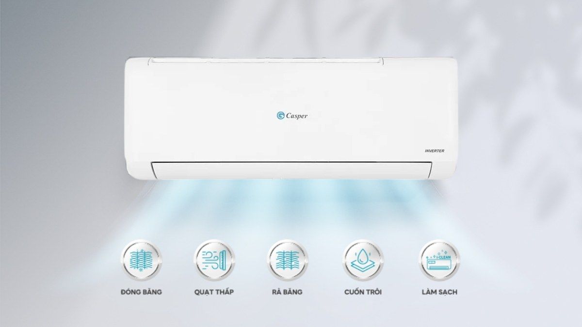 Điều hòa Casper Inverter 18800 BTU TC-18IS36 Điều hòa Casper Inverter 18800 BTU TC-18IS36