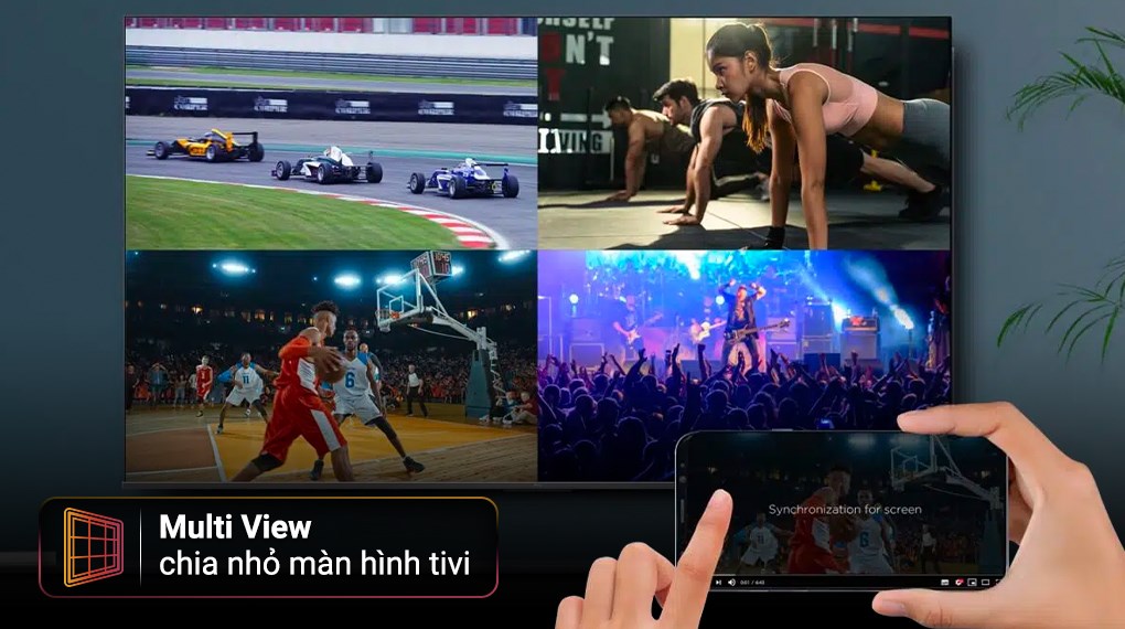 Google Tivi QD-Mini LED TCL 4K 75 inch 75C845 Google Tivi QD-Mini LED TCL 4K 75 inch 75C845