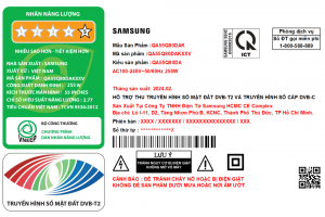 Smart Tivi QLED Samsung 4K 55 inch QA55Q80D