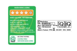 Máy giặt Electrolux Inverter 10 kg EWF1043R7SC