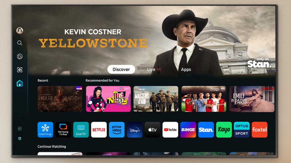 Hệ điều hành - Tivi OLED Samsung 4K 55 inch QA55S90D