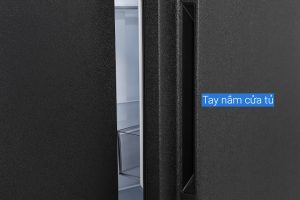 Tủ lạnh Aqua Inverter 550 lít Side By Side AQR-S612XA(CBC)