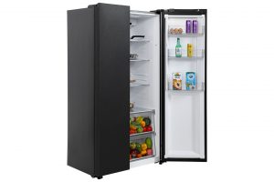 Tủ lạnh Aqua Inverter 550 lít Side By Side AQR-S612XA(CBC)