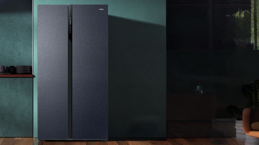Tủ lạnh Aqua Inverter 550 lít Side by Side AQR-S612XA(CBC) - Thiết kế